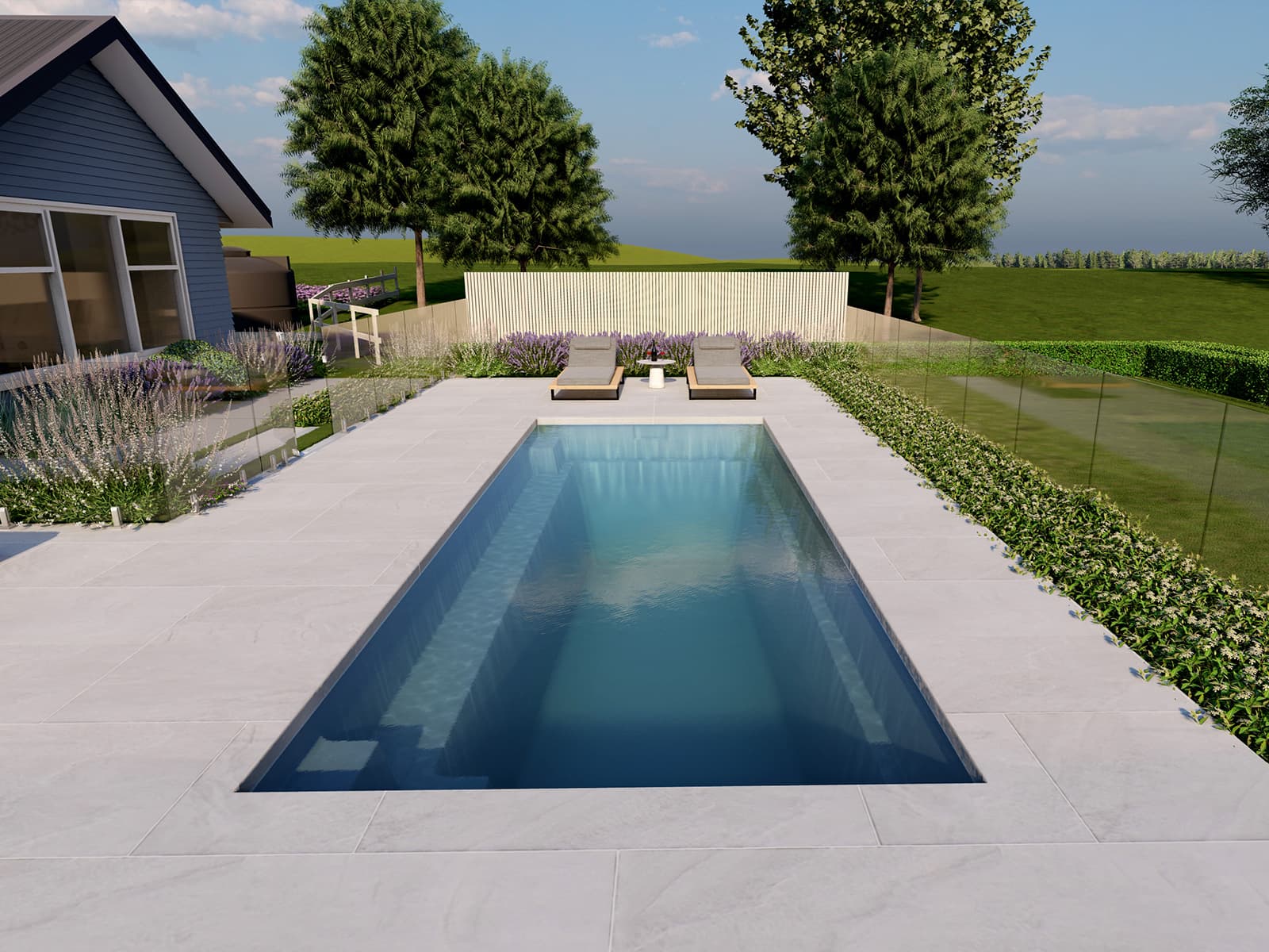 Bliss pool design